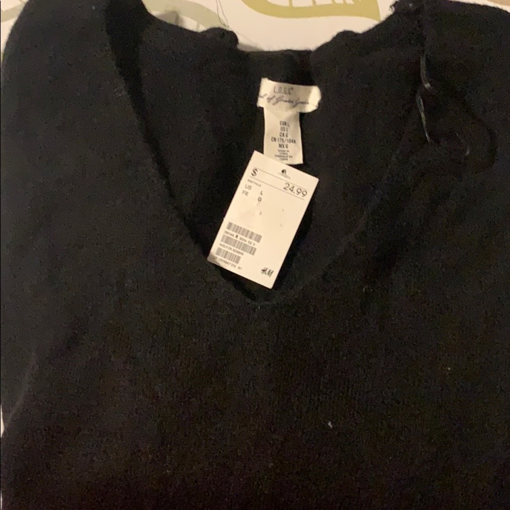 Black sweater